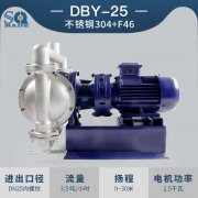 电动隔膜泵的工作原理及结构图